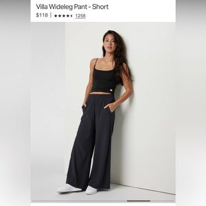 Vuori Villa Wideleg Pant short